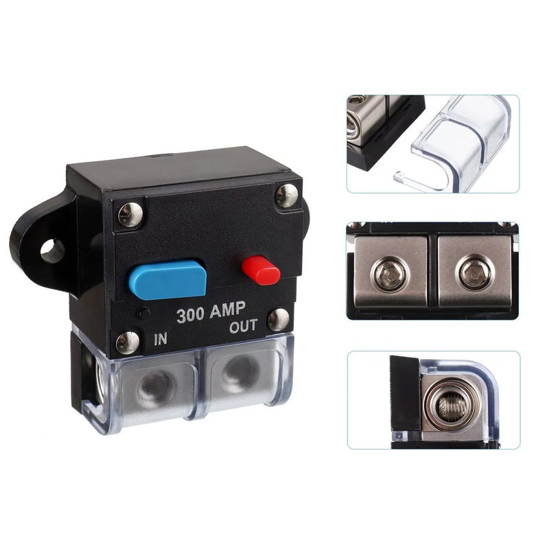 EPLZON 300A Resettable Circuit Breaker - 300 Amp Self Recovery for Car Audio & Amps Protection - Image 3